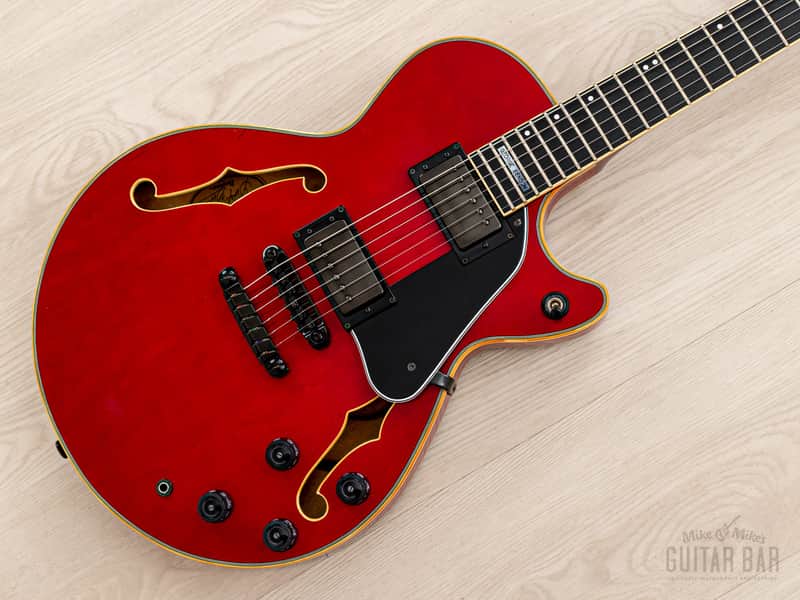 1989 Ibanez George Benson Signature GB30 Trans Red, Near-Mint w/ Case & Tag image 1