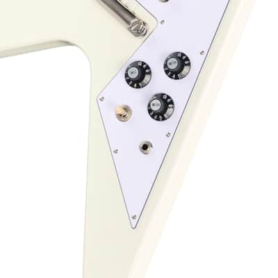 Epiphone Flying V ’70s Electric Guitar – Classic White image 8