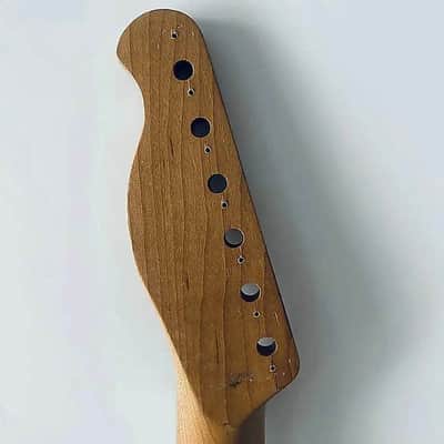 Harley Benton Roasted Maple Tele Style Guitar Neck with Poplar Wood Body image 8