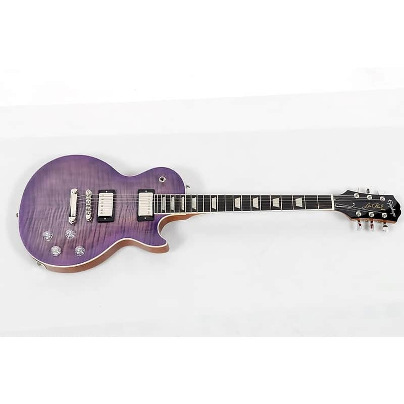 Epiphone Les Paul Modern Figured Electric Guitar - Purple Burst image 1
