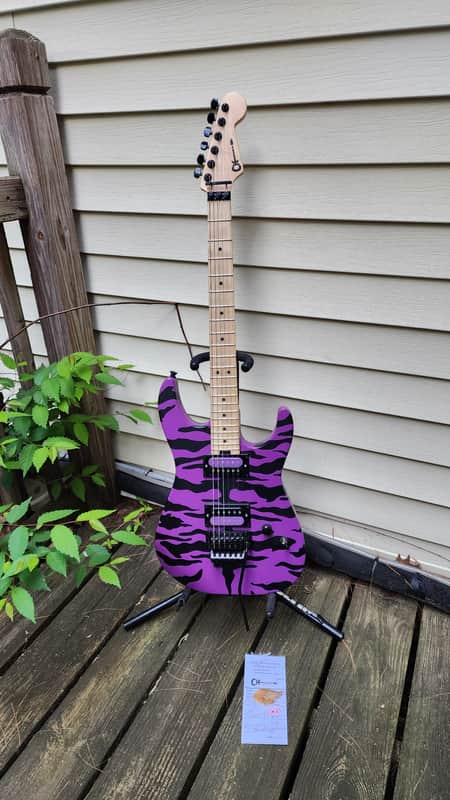 Charvel Satchel Signature Pro-Mod DK22 HH FR M 2019 - Present - Purple Bengal image 1