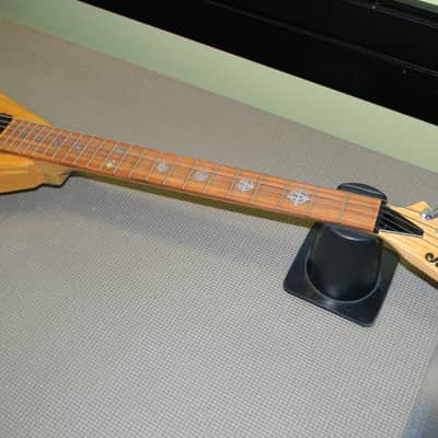 Jackson USA Custom Shop "Vinnie Vincent Style" 4 Winged King Flying V Natural image 6
