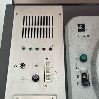 EMT 930 ST Turntable + 155 ST + Siemens Console image 4