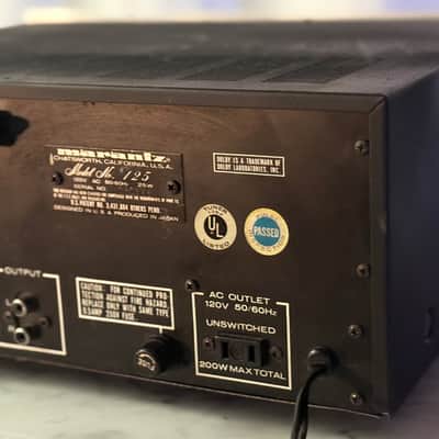 πΆβ¨ Marantz Model 125 Stereo Tuner β Blue LED Dial, Serviced, Cleaned, Strong Front Presentation, Bench Tested image 14