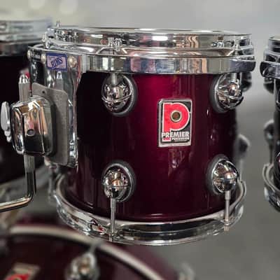 Used Premier Genista 7pc Drum Set - Very Good image 3