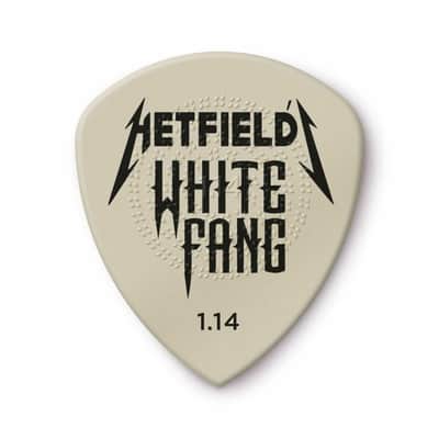Dunlop PH122P114 Hetfield's White Fang Picks 1,14mm - Set of Picks image 1