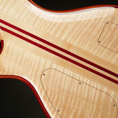 Alembic Mark King Signature Deluxe - Buckeye Burl Resin Top image 11