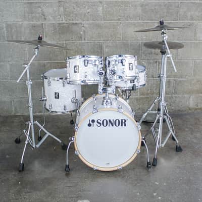 Sonor AQ2 White Marine Pearl 5 Piece Kit image 3