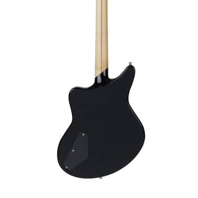 Deluxe Bedford SH - Offset Semihollow with Hardshell Case - Manufacturer's Sample - One of a Kind - Black image 4