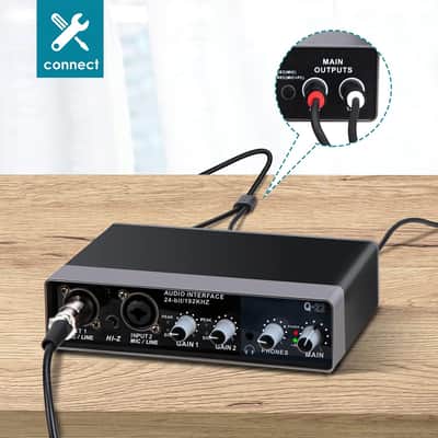 USB Audio Interface for Recording Music, AudioBox Mic Preamps 48v 2 Channel for Streaming and Podcasting Recording image 6