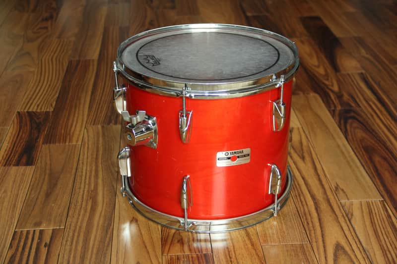Yamaha TT813 F Tour Custom 8000 - red wood 13"x11 rack tom image 1