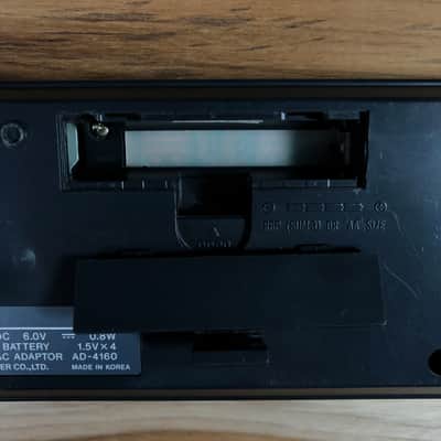 Casio PT-12 Vintage 1980's Mini Key Synthesizer - Black image 8