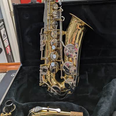 Yamaha YAS-23 Alto Saxophone - Gold,Nickel image 3