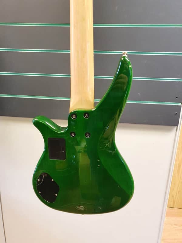 Yamaha RBX765A Translucent Green 5 String Electric Bass Guitar