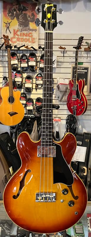 Gibson EB-2 1969 - Sunburst - Excellent