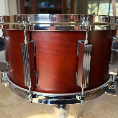 Tama 14 Ply 7x14 Heavy Birch AW3170 18mm MASTERCRAFT Snare Drum - Antique Brown (AB) image 4