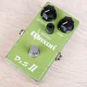 Maxon D&S II 1970s Light Green Distortion and Sustainer Vintage Made in Japan MIJ