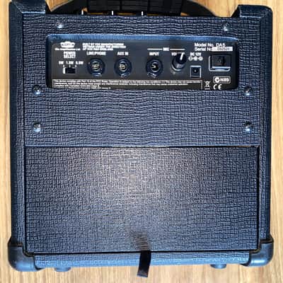 Rare Vox DA5 Portable Micro Amplifier Chrome Grille Battery Powered or Adapter! image 7