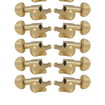 Grover 205G12  Mini Rotomatic 12-String, Tuning Machine, Gold image 3