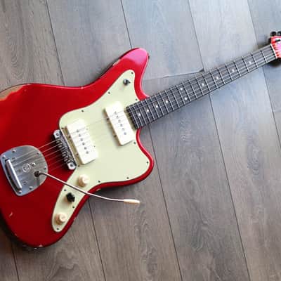 SUHR "LIMITED Classic JM Antique Funk, Candy Apple Red" GIGBAG, PAPERS, 3, 64 KG image 1