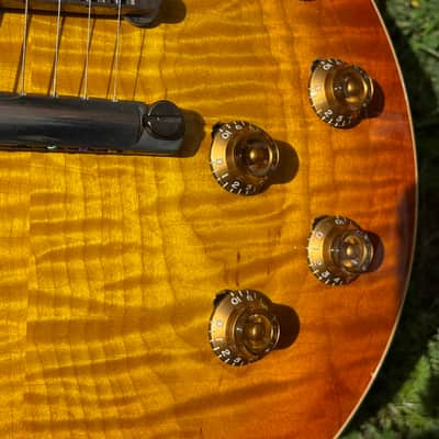 Gibson Les Paul Standard '59 Yamano Custom Shop Historic Reissue Tom Murphy Aged Edwin Wilson R9- Sunrise Teaburst 2007 image 13