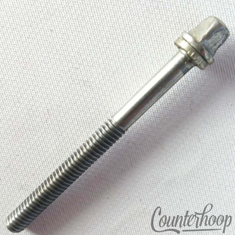 Slingerland 1 2 7/16"T-Rod Radio King Nickel Snare Drum Tensioner Tom Vintage40s image 1