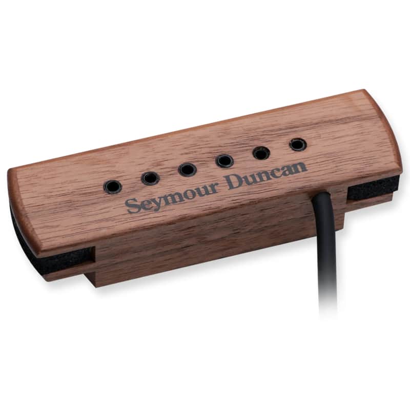 Seymour Duncan SA3XL Woody XL Adjustable Soundhole Acoustic Pickup - Walnut image 1