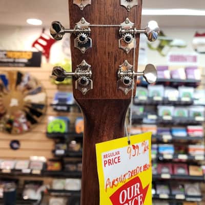 Breedlove Pursuit Dreadnought Ebony Cutaway Acoustic/Electric Guitar 2016 - Gloss Natural image 9