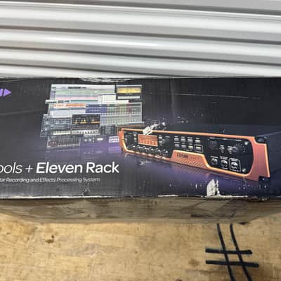 Avid Eleven Rack Guitar Multi-Effects Processor and Pro Tools Interface 2010 - 2017 - Orange image 3