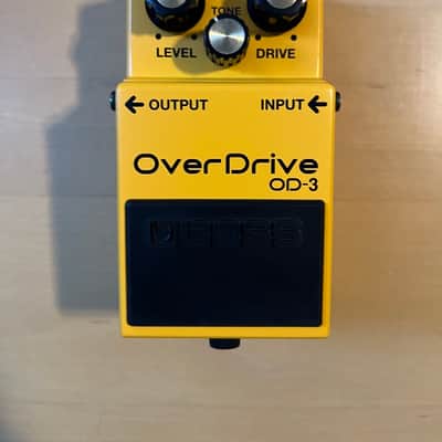 Boss OD-3 OverDrive (Silver Label) 1997 - Present - Yellow image 3