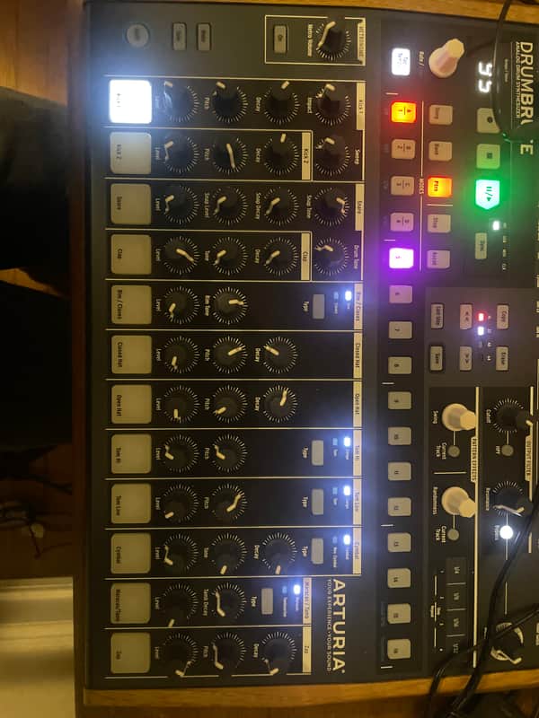 Arturia DrumBrute 2017 - 2021 - Black image 1