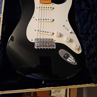 Fender Eric Johnson Stratocaster 2006 - Black Gloss Nitrocellulose Lacquer image 2