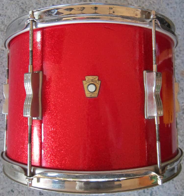 Ludwig No. 444 Club Date 9x13" Mounted Tom with Keystone Badge 1960s image 1