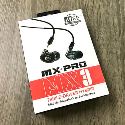 MEE Professional MX3 PRO Customizable Noise-Isolating Universal-Fit Modular Musician’s IEM (Smoke) image 9