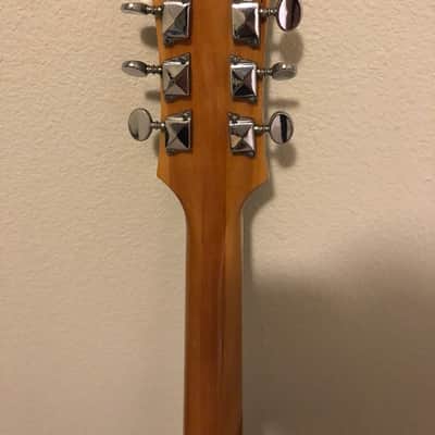 Univox Coily U1825 Hollow Body Guitar MIJ Made In Japan Vintage Redburst image 4