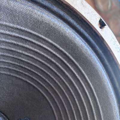 1963 Celestion Vox Blue T530 12” Alnico Speaker Pulsonic Cone 8 ohm vintage image 10