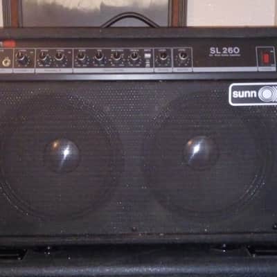 Vintage Sunn SL260 Guitar Amplifier Combo Amp 212 2x12 60 Watt Solid State image 12