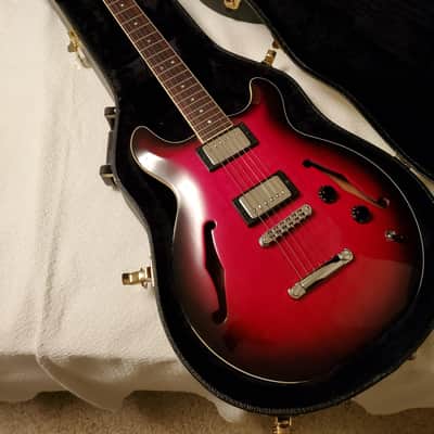 Hamer Newport Pro Black Cherry Burst image 1