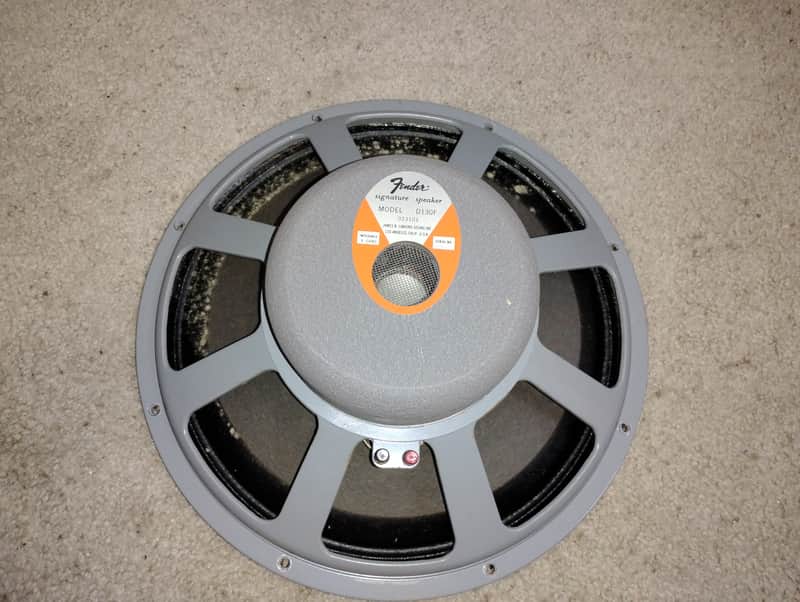 Vintage JBL Fender D130F 15", 8ohm, Speaker, Orange Label image 1