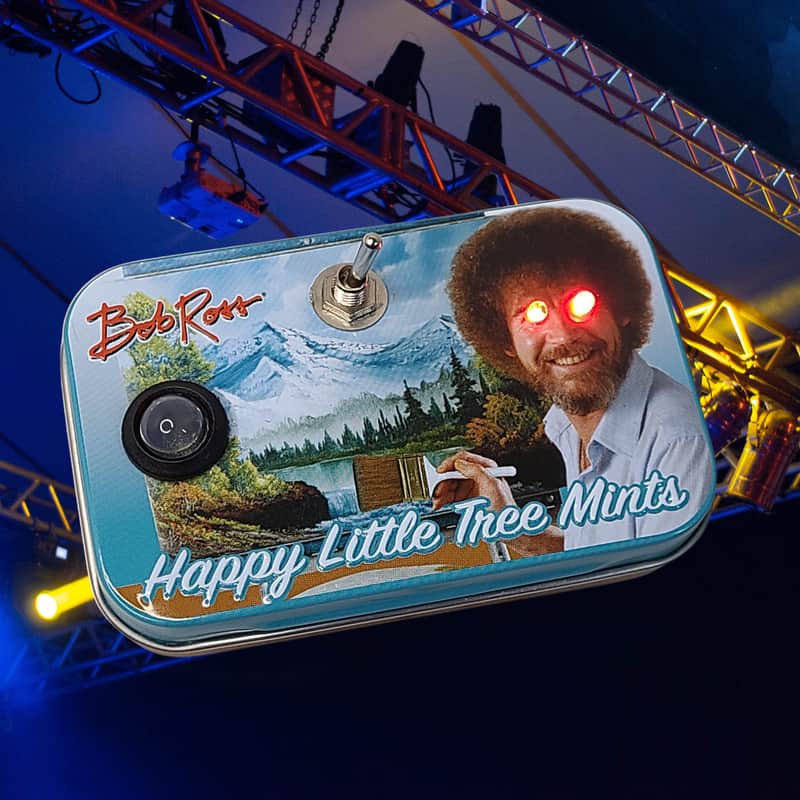 Happy Valley Analog Bob Ross Devil Eyes Pedalboard Flashlight (Limited Edition) image 1