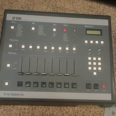 E-MU Systems SP-1200 8-Voice Drum Sampler 1987 - 1996 - Black image 6