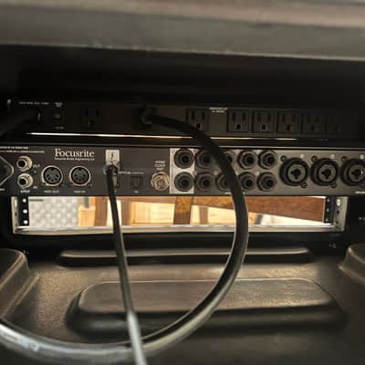 Focusrite Clarett 8Pre, Furman M-8X2 conditioner, Gator case 4u image 6