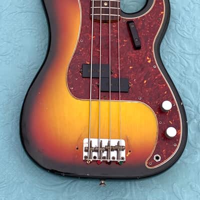 Fender Precision Bass 1966 - Sunburst image 3