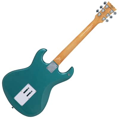 SPECIAL OFFER!! Vintage REVO Series 'Waverider' Electric Guitar ~ Sherwood Green image 2