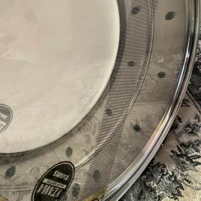Mint Tama 6x14 Starphonic Snare Drum - Nickel Plated Brass image 8
