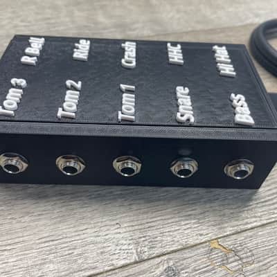 Snake Bite Custom Made Roland Drum Module Breakout Box. Break Free From The Short Cable Snakes! image 2