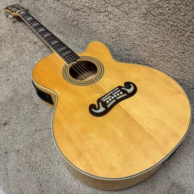 Epiphone EJ200CE Natural w/ OHSC MIK 1998 image 3