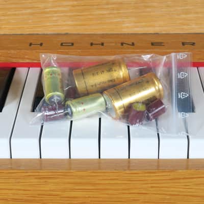 Hohner Pianet M piano with legs and music stand (serviced) image 8