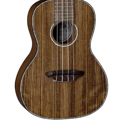 Luna Walnut Concert Ukulele w/ Hard Case image 2