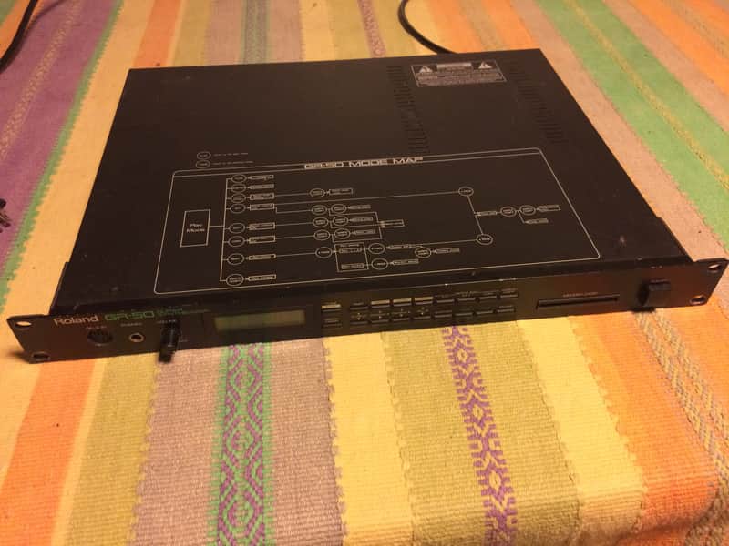 Roland GR-50 + GK2 + Cable MIDI Guitar Synth Module image 1